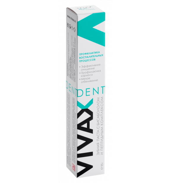 VIVAX DENT 3- VIVAX DENT З бісабололом І активним пептидним комплексом