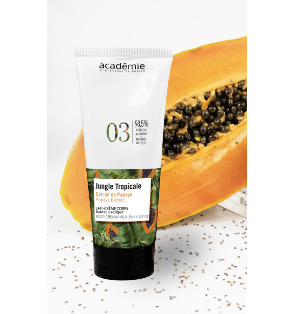 BODY CREAMY MILK-Молочко для тела с экстрактом папайи-изображение_2