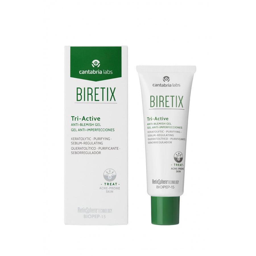Cantabria Biretix Tri-Active Anti-Blemish Gel-Гель три-актив для кожи с акне-изображение_2