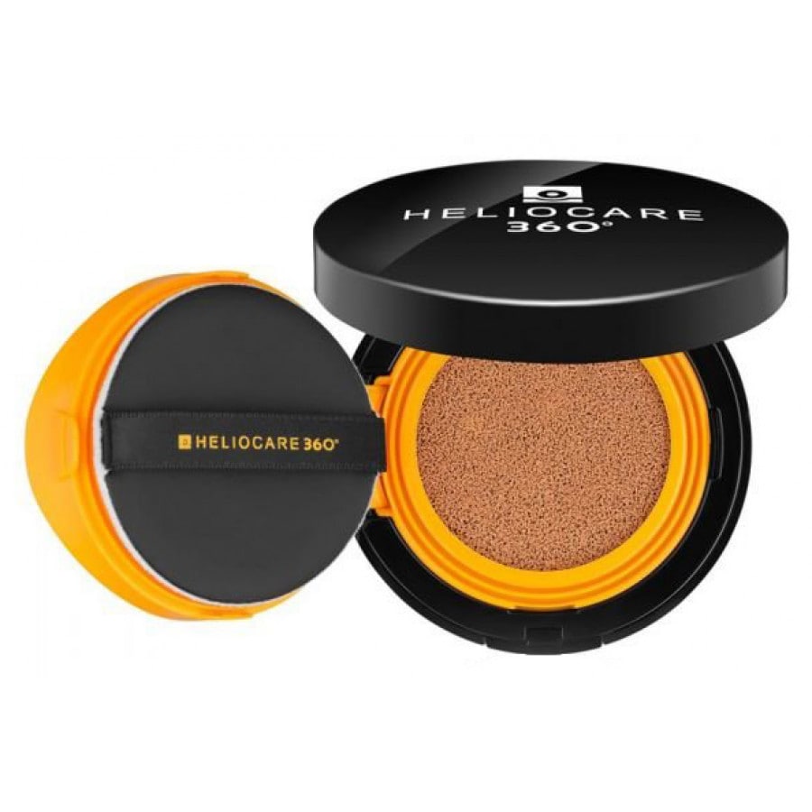 Cantabria Heliocare 360 Color Cushion Compact SPF 50+ Bronze-Сонцезахисна компактна пудра SPF 50 бронзовий-зображення_2