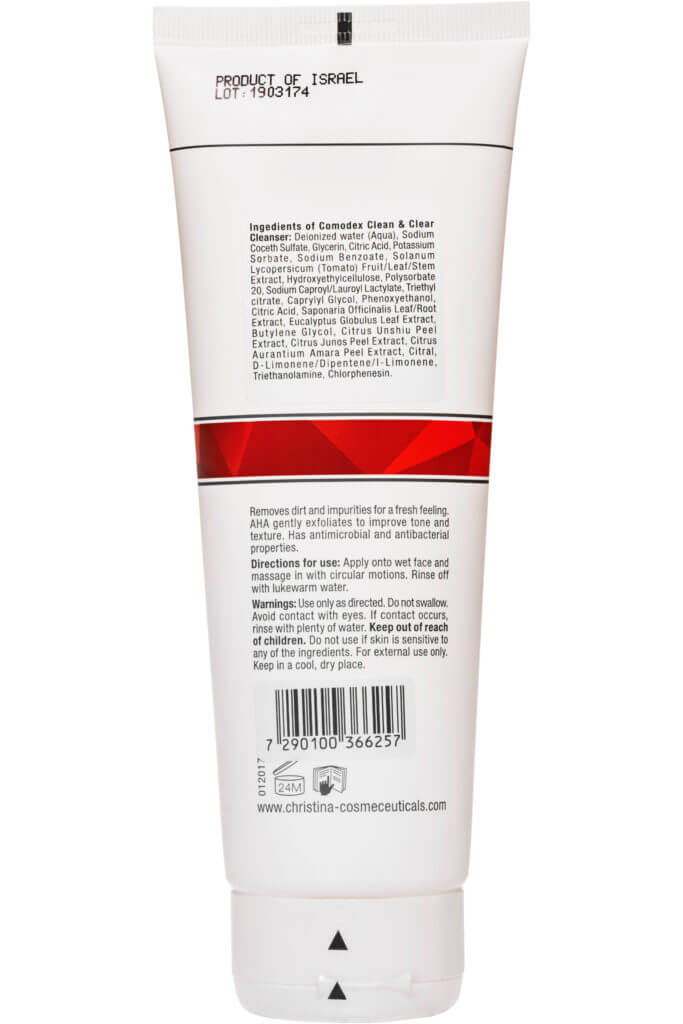 Comodex Clean&Clear Cleanser -Очищуючий гель для проблемної шкіри-зображення_2