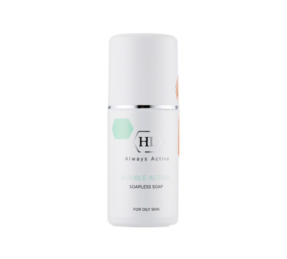 Holy Land Cosmetics Double Action Soapless Soap-Антисептическое жидкое мыло для жирной и себорейной кожи