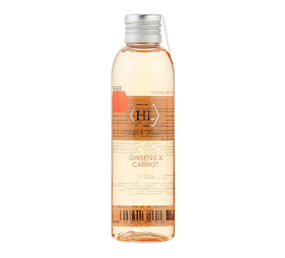 Holy Land Cosmetics Ginseng & Carrot Lotion-Увлажняющий лосьон с экстрактом женьшеня и морковным маслом