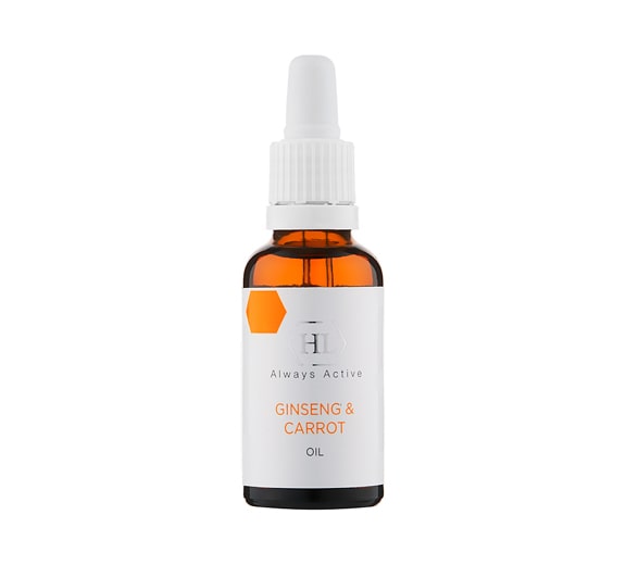 Holy Land Cosmetics Ginseng&Carrot Oil-Масляный концентрат