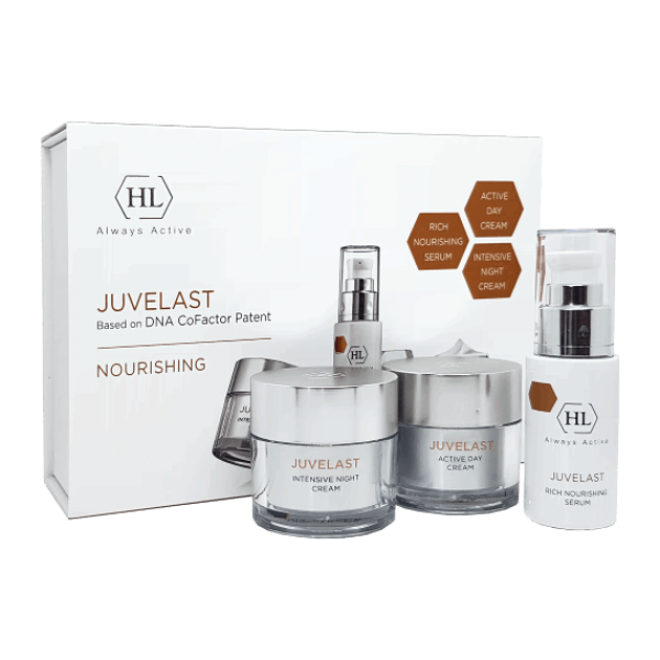 Holy Land Juvelast KIT-Набір для обличчя (денний крем для обличчя 50ml+нічний крем для обличчя 50ml+ сироватка для обличчя 30ml)