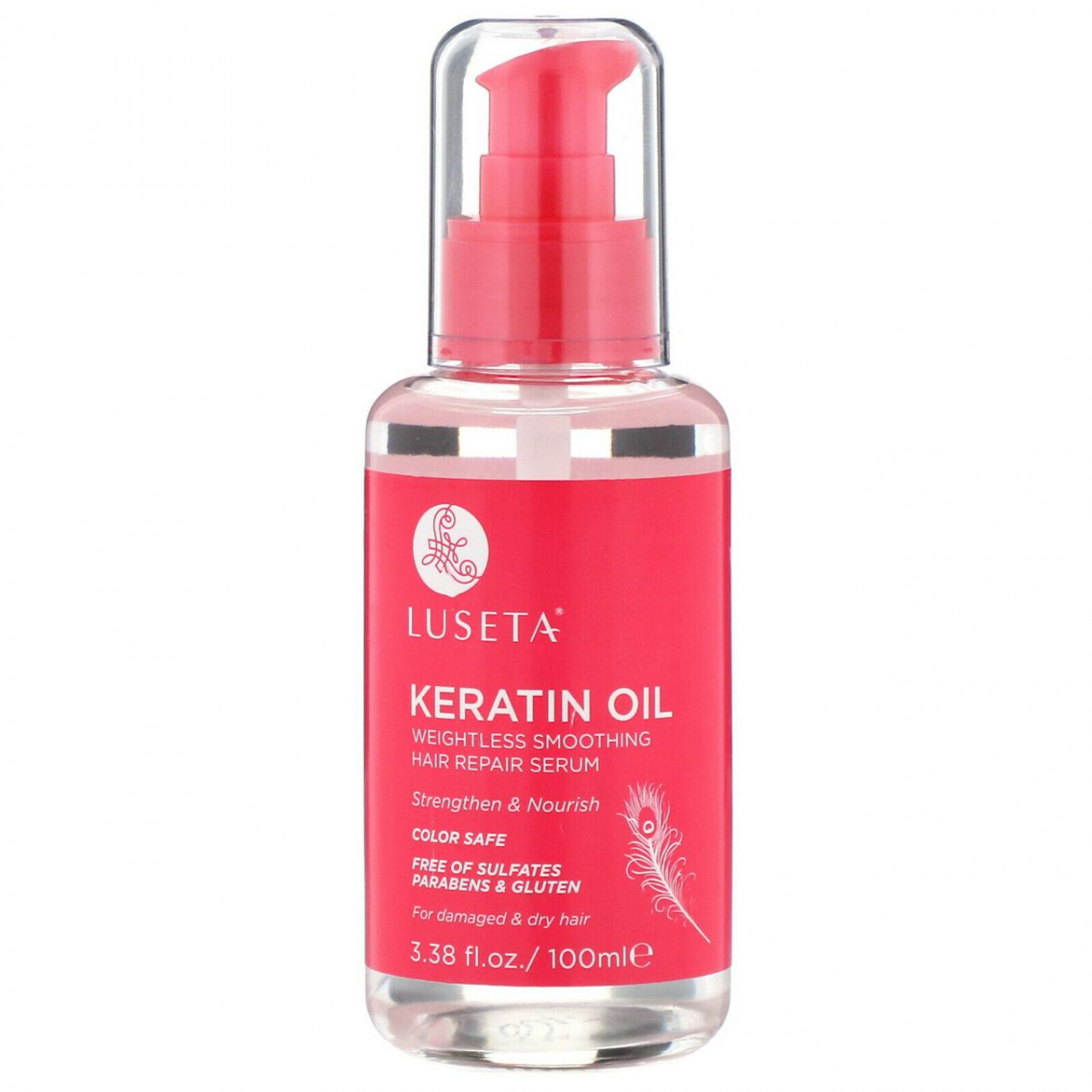 Luseta Keratin Oil Hair Repair Serum-Масло для волос с кератином