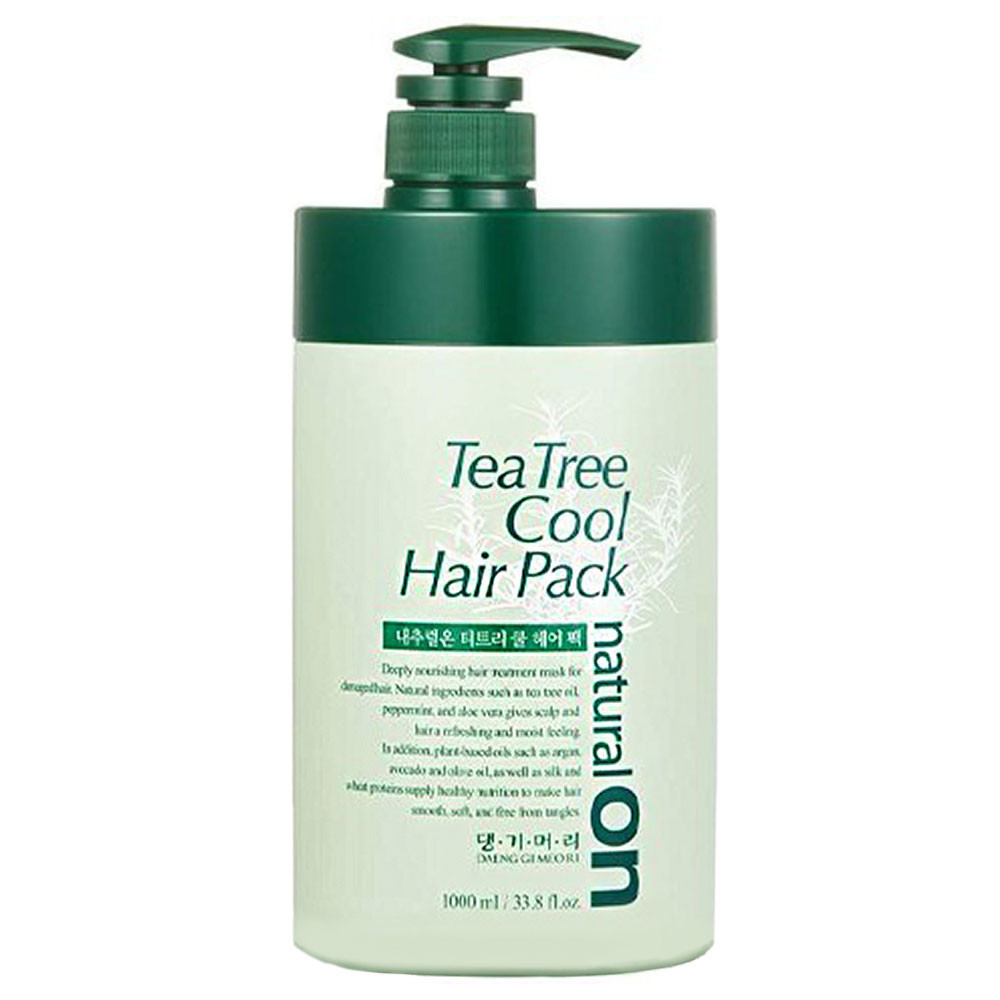 Daeng Gi Meo Ri Tea Tree Cool Hair Pack -Натуральная освежающая маска на основе чайного дерева