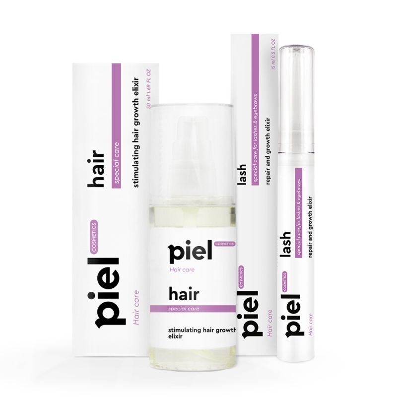 Комплекс для волос, ресниц и бровей Восстановление и рост Piel Cosmetics-