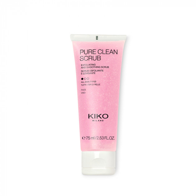 Pure Clean Scrub KIKO Milano -Скраб для лица отшелушивающий и разглаживающий