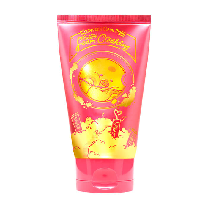 Elizavecca Clean Piggy Pink Energy Foam Cleansing-Пенка для умывания